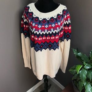 NWT Chaps Women’s Large Knitted  Sweater